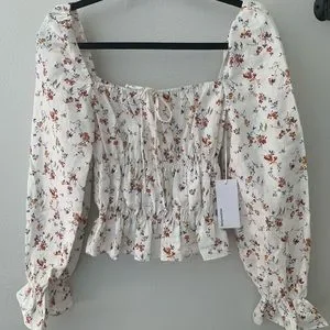 pimento linen top reformation
